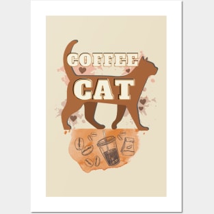 The Coffee and The Cat Posters and Art